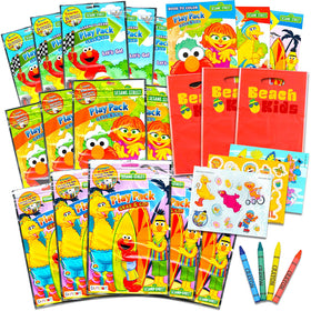 Bendon Sesame Street playpacks mini coloring book for on-the-go coloring