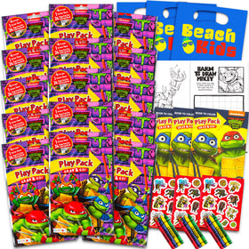 Bendon TMNT blue loot bags included for party favors