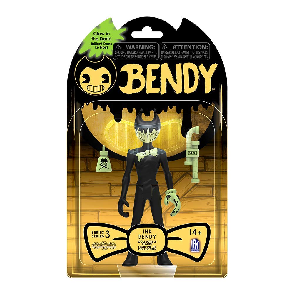 Bendy figure from BATDR GitD glows in the dark for dramatic display