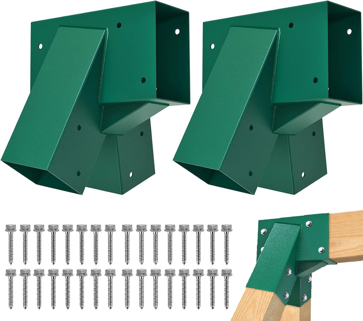 BeneLabel A-Frame 2 swing brackets in powder-coated steel for durable outdoor play