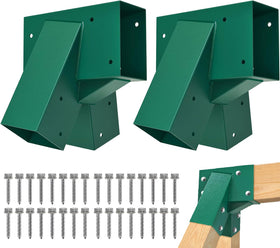 BeneLabel A-Frame 2 swing brackets in powder-coated steel for durable outdoor play