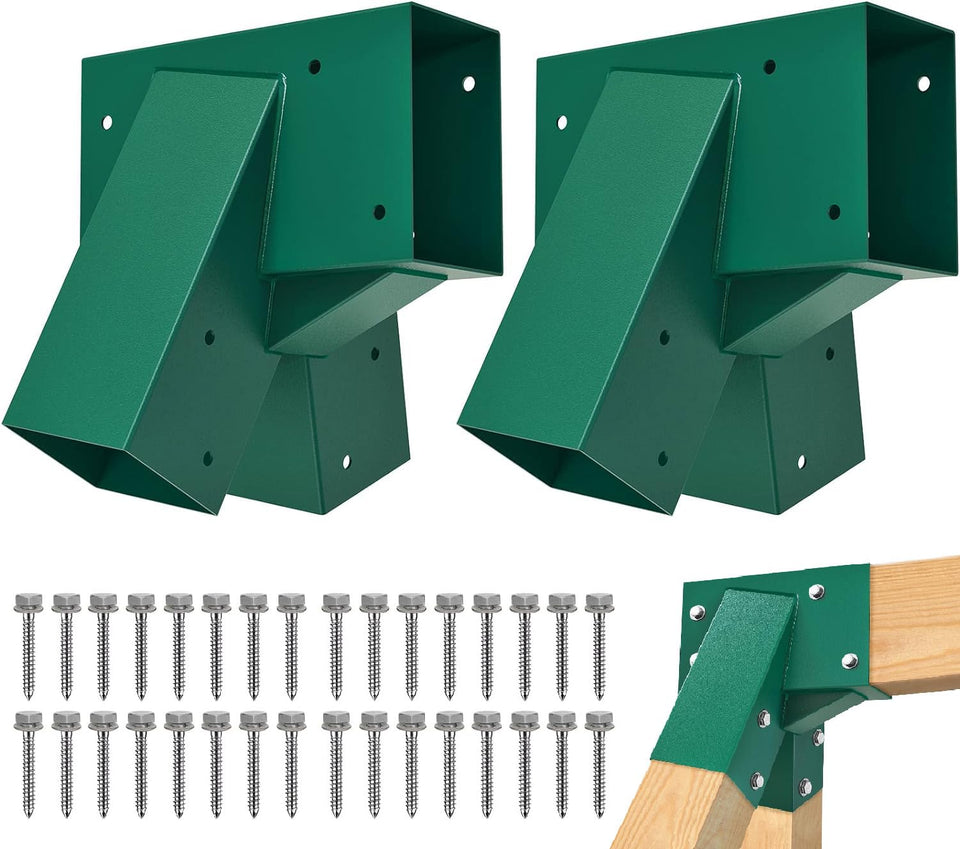 BeneLabel A-Frame 2 swing brackets in powder-coated steel for durable outdoor play