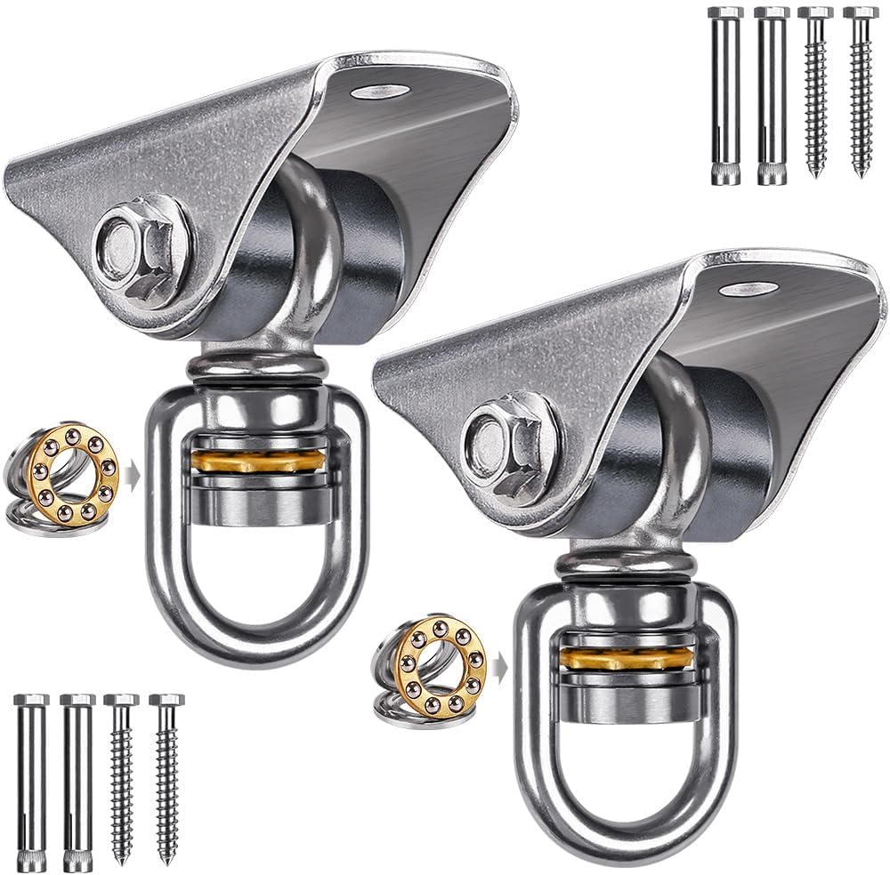 BeneLabel 2-pack silent swing hanger for quiet hammock setup.