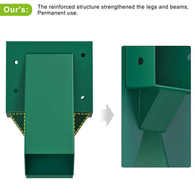 BeneLabel A-frame brackets support safe swinging with reinforced triangle design