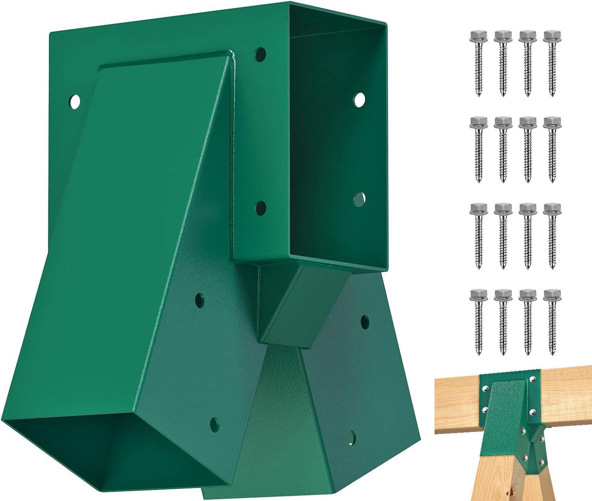 BeneLabel A-Frame middle swing brackets assembly shows sturdy steel construction for secure DIY setup