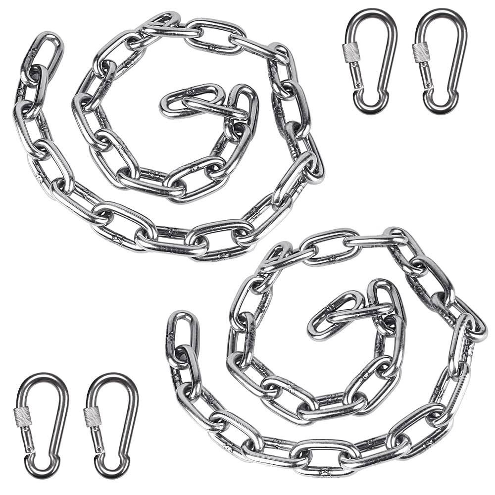 Benelabel adjustable hanging height with carabiners