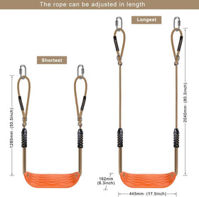 BeneLabel adjustable rope swing system enabling versatile height