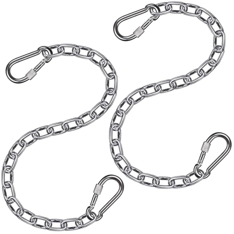 Benelabel 29-inch hanging chains in assembly for quick setup