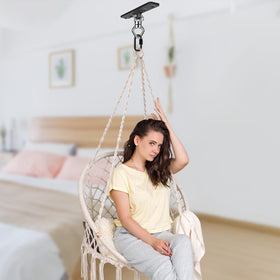BeneLabel heavy-bag hanger supports up to 900 lb for tough workouts.