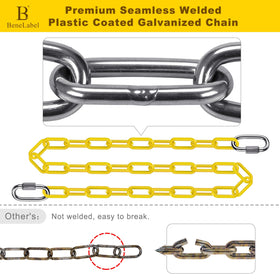 BeneLabel heavy-duty hammock chains supporting chairs and hammocks.