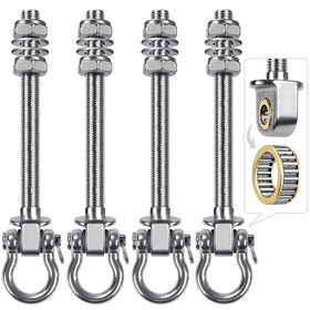 BeneLabel heavy duty hangers with bearings for smooth rotation.