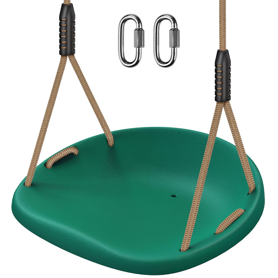 BeneLabel heavy-duty swing seat with wider design for comfortable family fun in the backyard