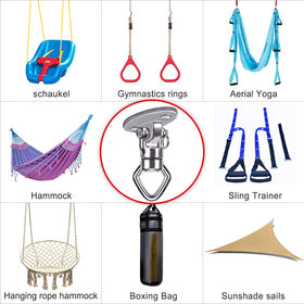 BeneLabel Swing Hanger installation kit with mounting hardware example