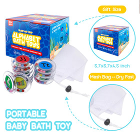 BeneSesqui mesh storage bag keeps bath toys dry and organized