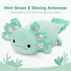 BENINY axolotl plush offers cloud-like squish for relaxed moments.