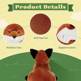 BENINY baby fox plush three completes the trio for bedtime stories