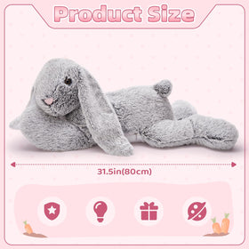 BENINY bunny face with detailed features ideal for cuddles and collectability.