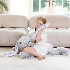 BENINY bunny with floppy ears inviting hugs and gentle snuggles.