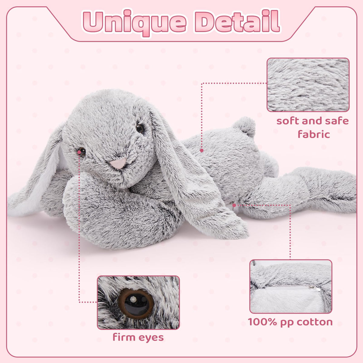 BENINY bunny nursery decor softening the playroom atmosphere.