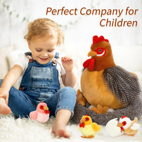 BENINY cuddly chick plush companions encourage nurturing play