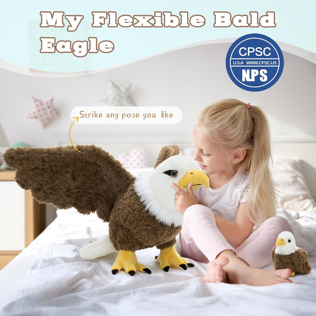 BENINY eagle play education scene promoting storytelling and family adventures