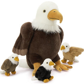 BENINY eagle plush for kids’ playtime, durable and snuggly.