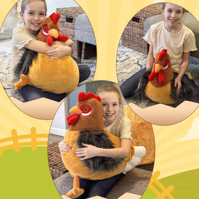 Playtime with BENINY chicken plush sparks imagination and storytelling adventures.