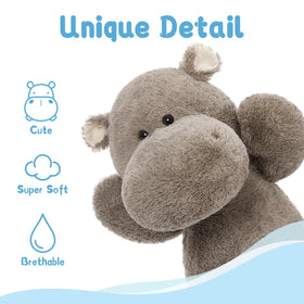 BENINY oversized hippo plush makes a thoughtful gift idea