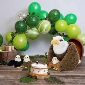 BENINY gift-ready eagle plush ideal for gifting and clutter-free shelves