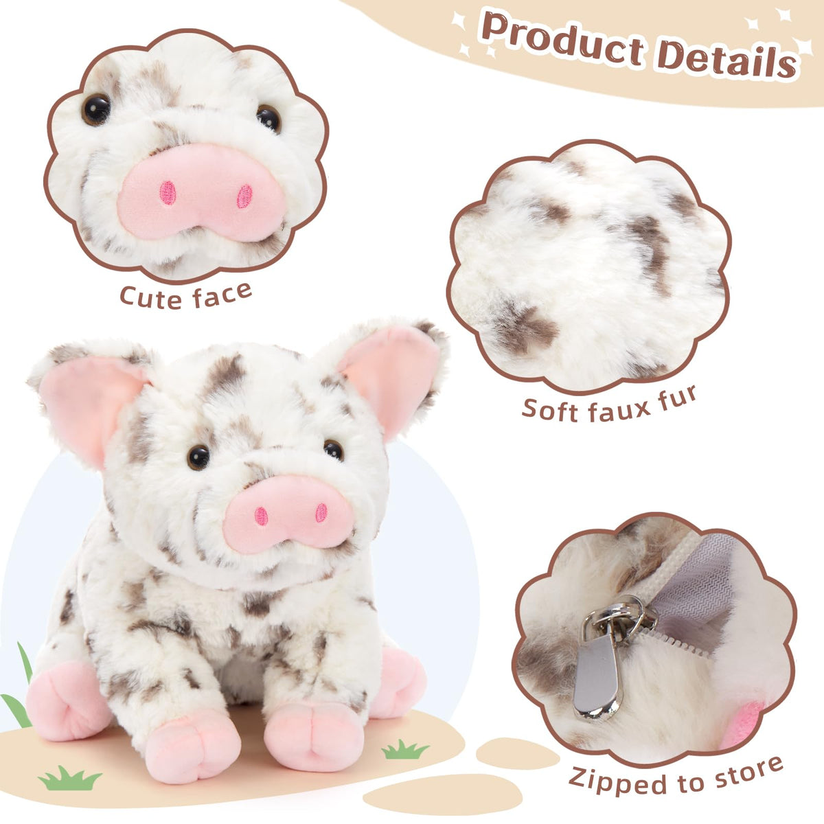 BENINY handcrafted plush with durable stitching for years of hugs and adventures.
