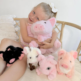 BENINY premium soft plush pig offers cloud-like comfort for naps and cuddles.
