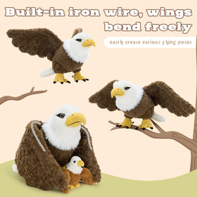 BENINY reinforced stitching eagle indicating durability for active play