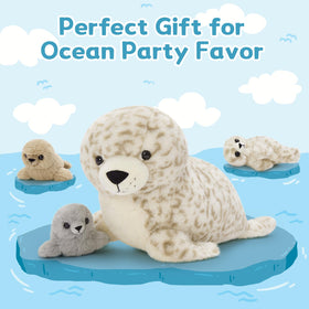 BENINY 20-inch plush size suits solo play and bedtime stories.