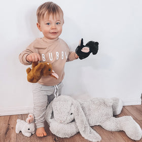BENINY small bunny plush supports imaginative play and storytelling