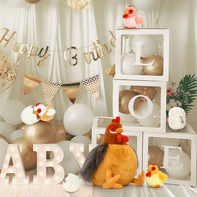 BENINY standing chick plush for display and tidy nursery