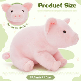 BENINY unzipped belly reveals four piglets to inspire storytelling and empathy.