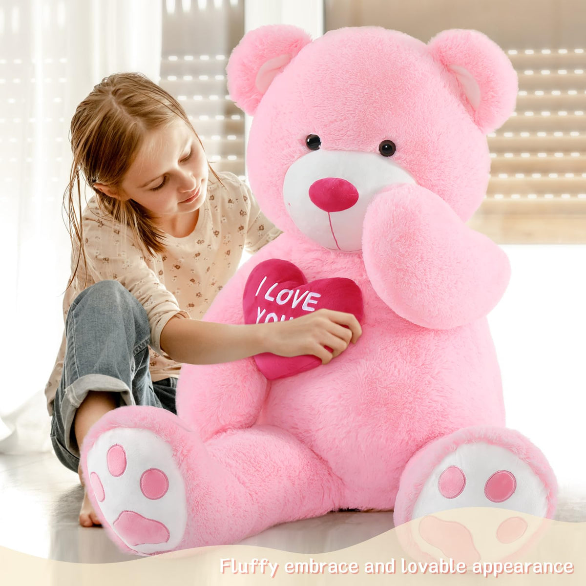 BENINY love themed teddy bear ideal as a Valentine's gift.