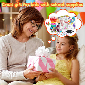 BenLouis 192Pcs make-a-face stickers for playful crafts and dress-up