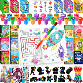 BenLouis 192Pcs party favors set with mini coloring books for kids' activities
