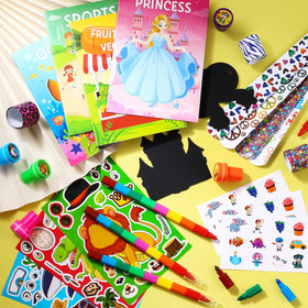 BenLouis 192Pcs stampers ready for mess-free stamping play