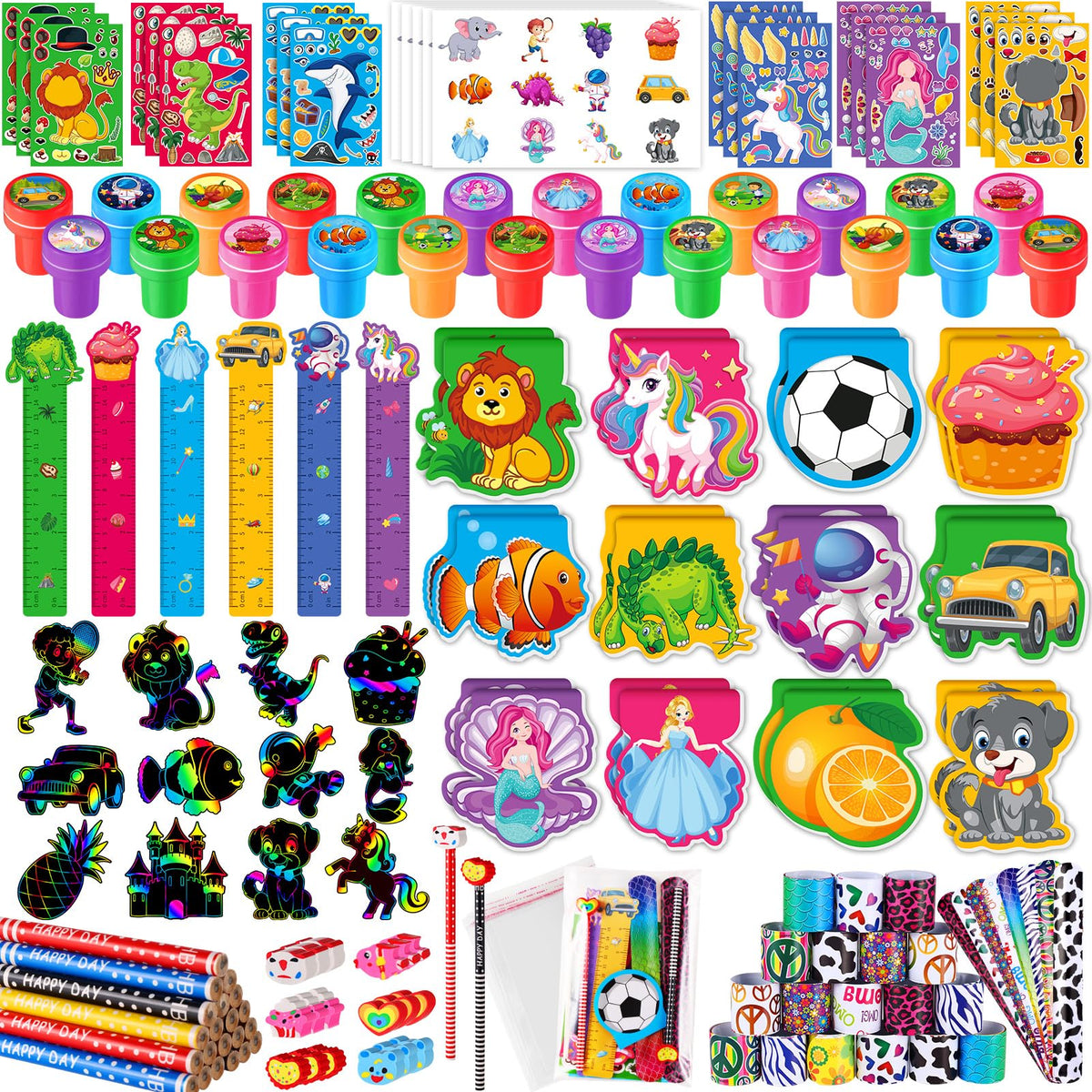 BenLouis 240Pcs party favors set contents for classroom rewards and party gift bags