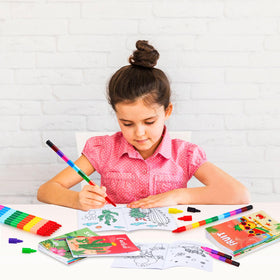 BenLouis beach pool activity pages providing sunny day coloring options