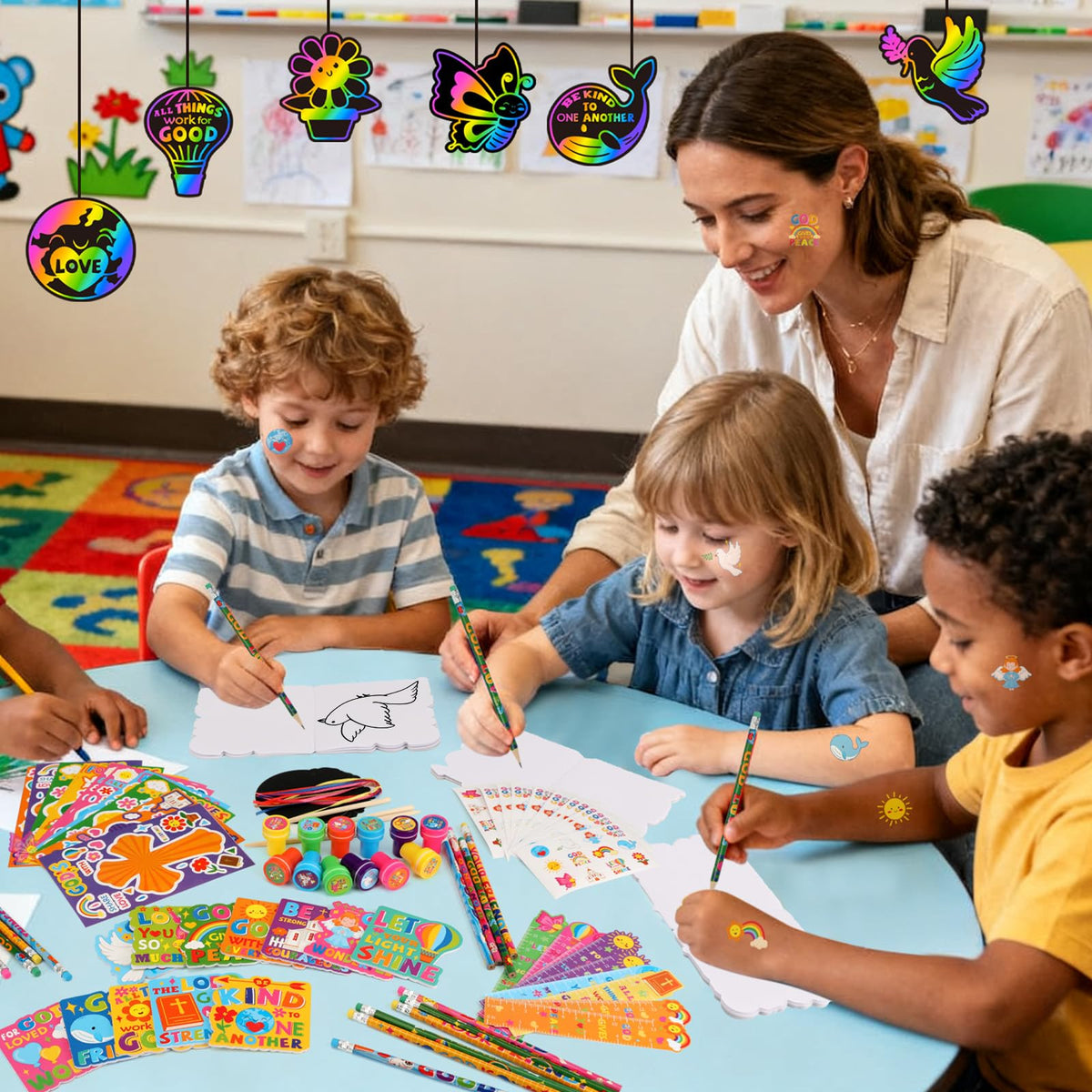 BenLouis color scratch activities spark kid creativity.