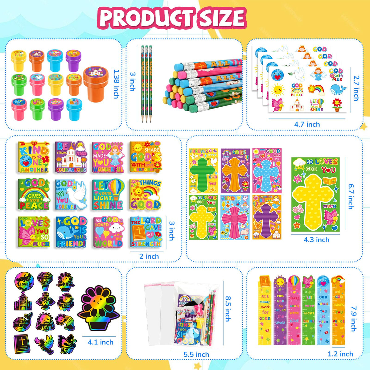 BenLouis DIY stickers add color to classroom rewards.