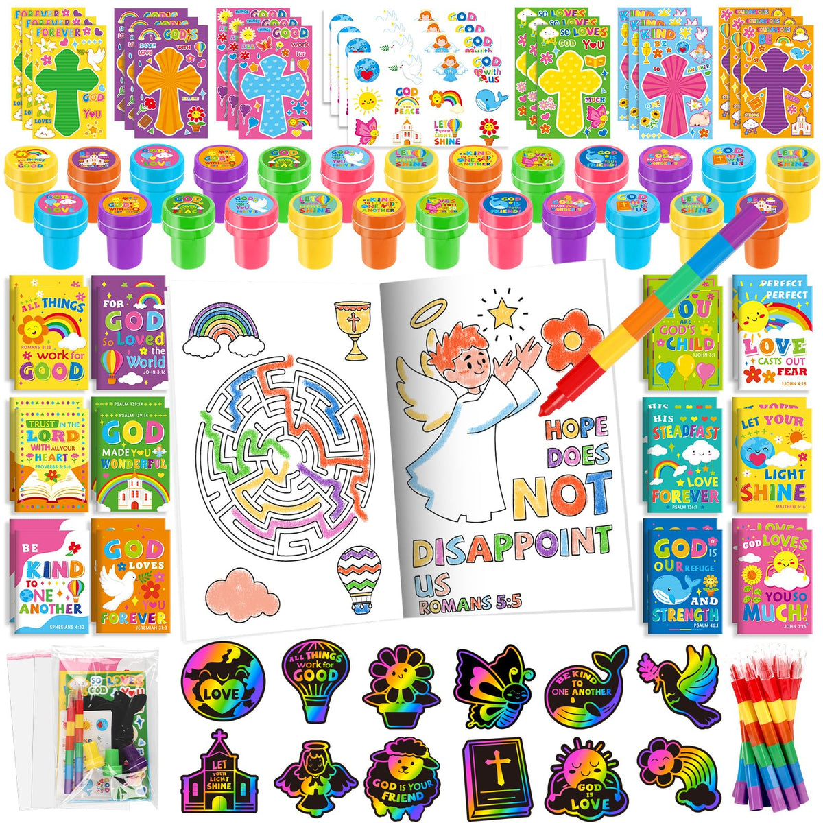 BenLouis Bible Party Favors cover design featuring vibrant verse art for kids