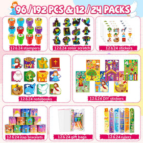 BenLouis Bible pencils with colorful designs ideal for gifts and school supplies.