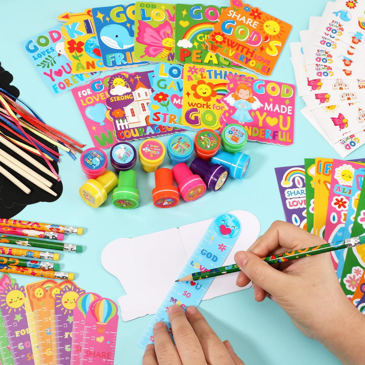 BenLouis Bible stampers decorate verses and boost participation.