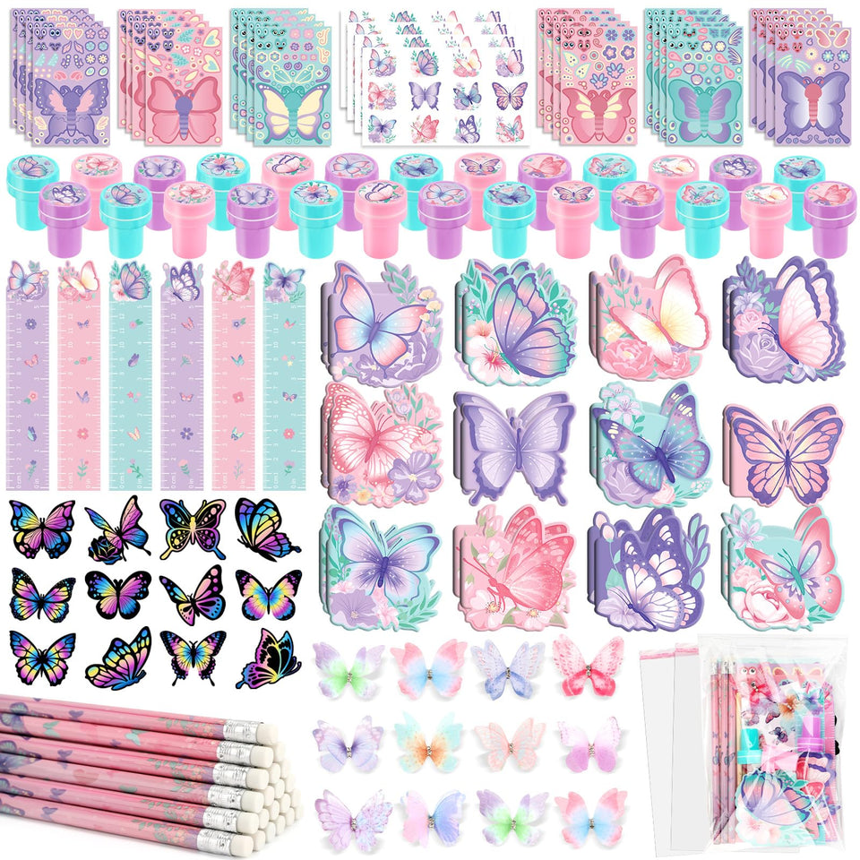 BenLouis butterfly mini notebooks for quick class notes and creative journaling
