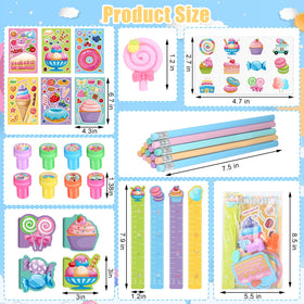 BenLouis candyland rulers for schoolwork and party activities.