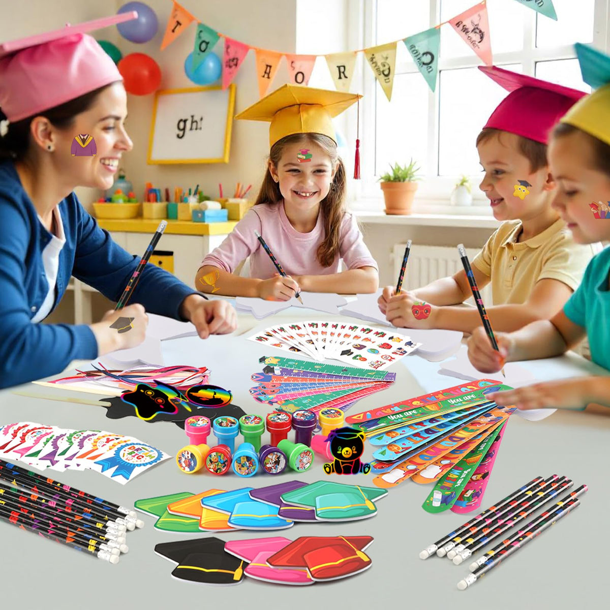 BenLouis color scratch art and animal items for interactive activities